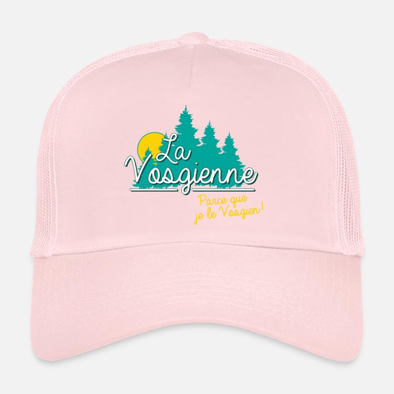Lorraine Parce que je le Vosgien. Casquette trucker 