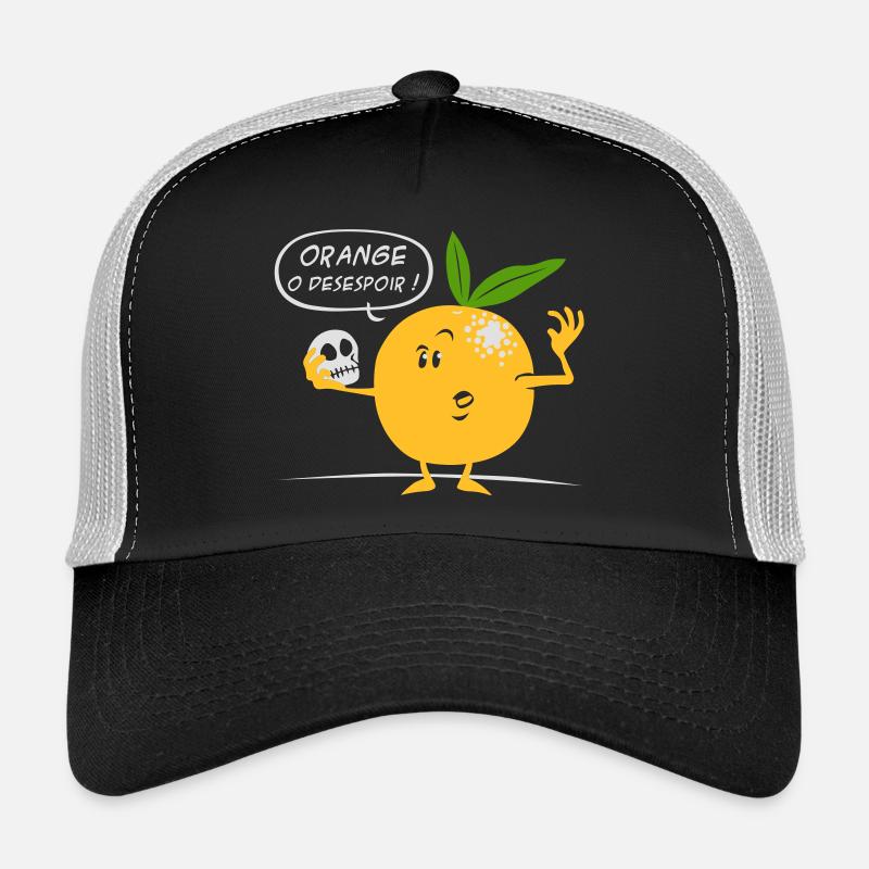 Orange o desespoir Casquette trucker