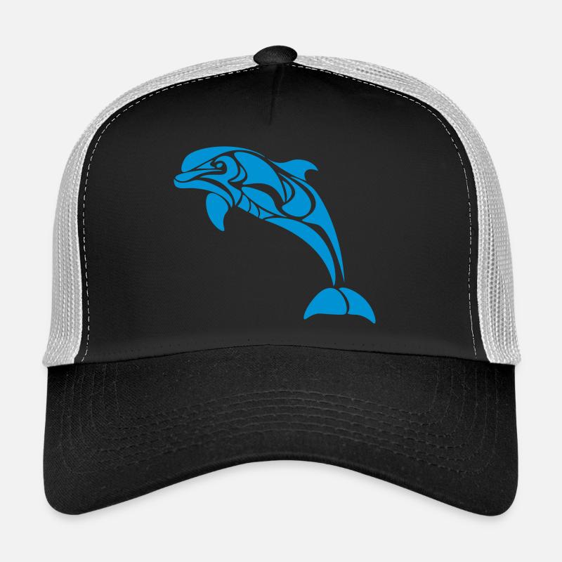 DElfin - Trucker Cap - Schwarz/Steingrau