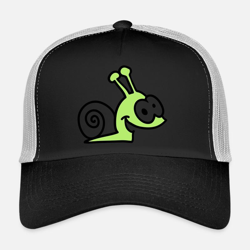 lustige Schnecke Trucker Cap