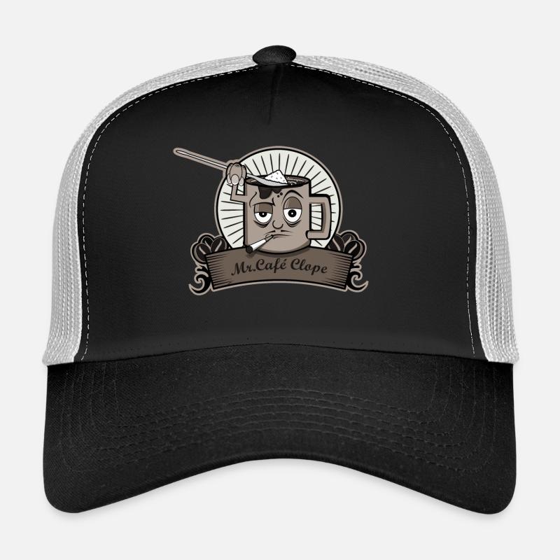 Mr.café clope Casquette trucker 