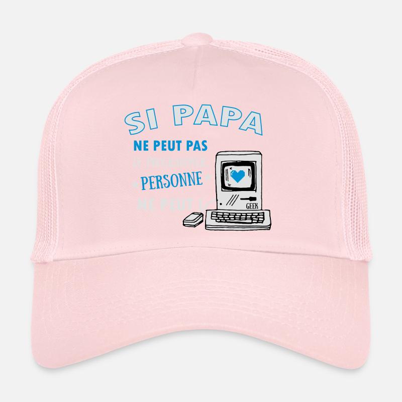 Si papa ne peut pas le programmer.. Pour les geeks Casquette trucker 