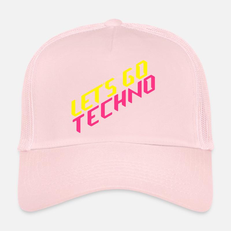 let's go techno Trucker Cap