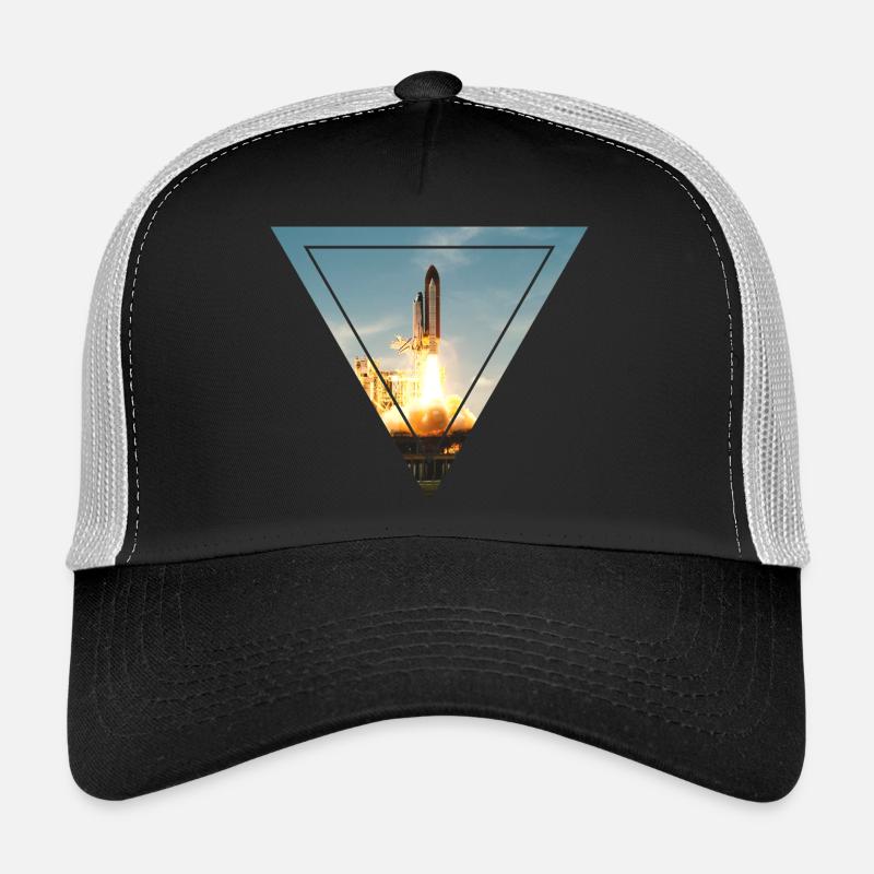 Space Shuttle - Trucker Cap - Schwarz/Steingrau