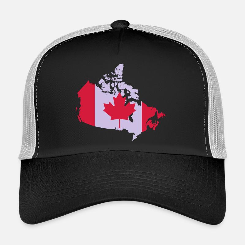 Canada - Casquette trucker  - noir/gris pierre