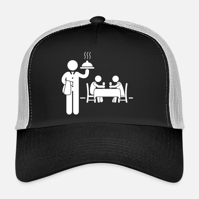 Serveuse Serveur Casquette trucker 