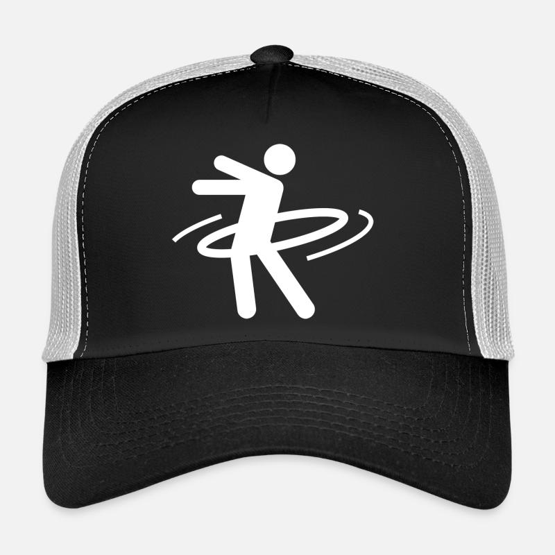 Hulahoop - Trucker Cap - Schwarz/Steingrau