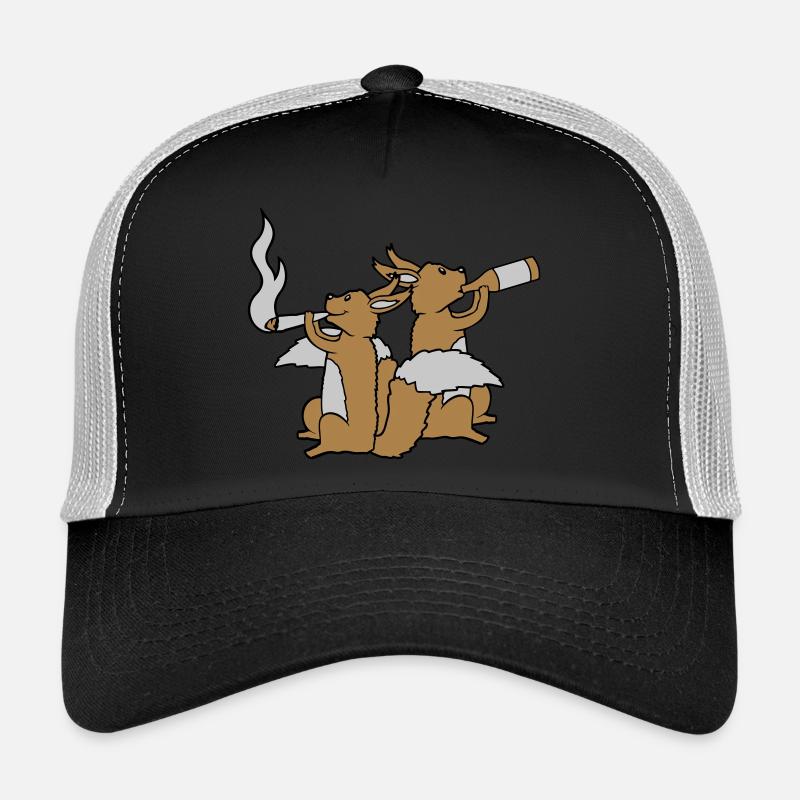 2 Écureuils de fête Casquette trucker 