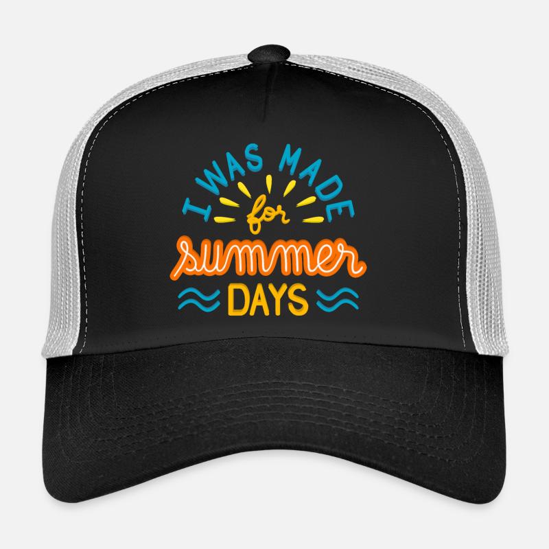 J’étais fait pour les jours d’été I Casquette trucker 