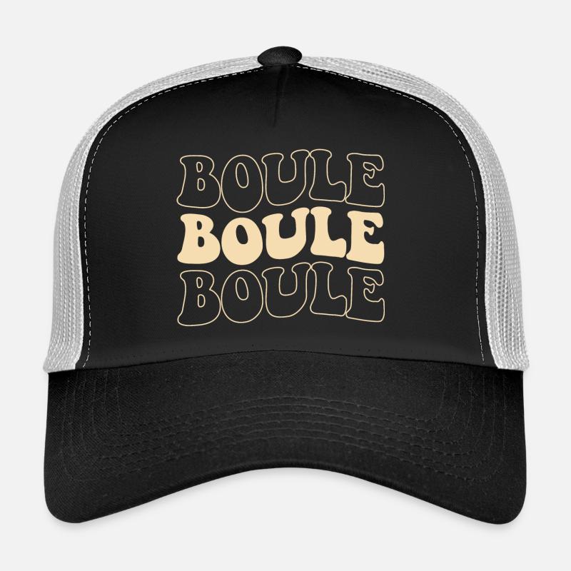 Boules de boules pour Boules Boules Boules Pétanque Boule Casquette trucker 