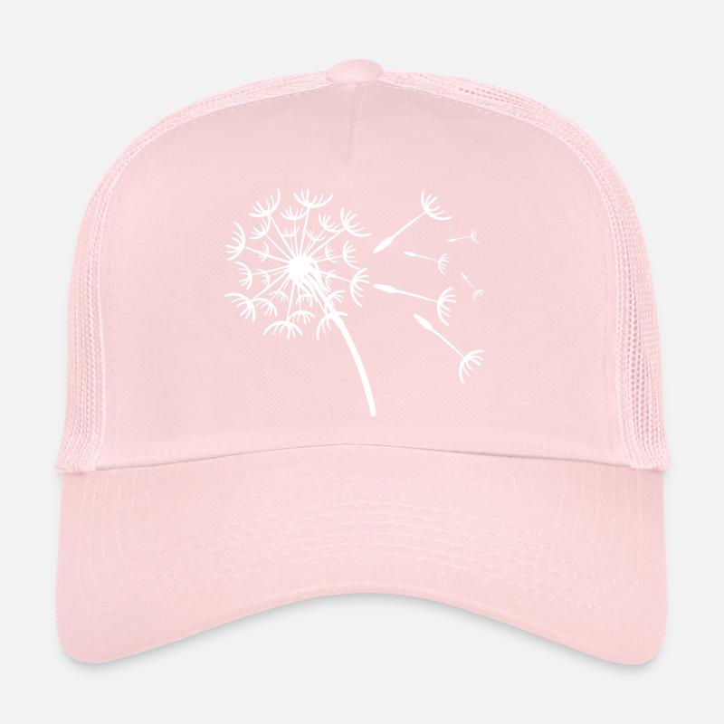 Design ludique de pissenlit Casquette trucker 