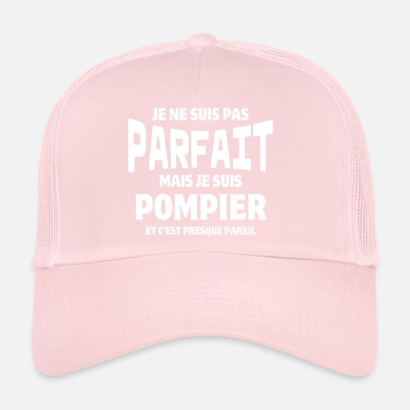 pompier, je suis pompier, super pompier Casquette trucker 