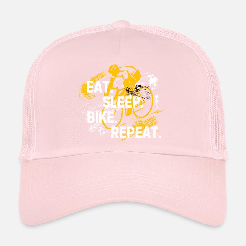 Manger Dormir Vélo Répéter Casquette trucker 