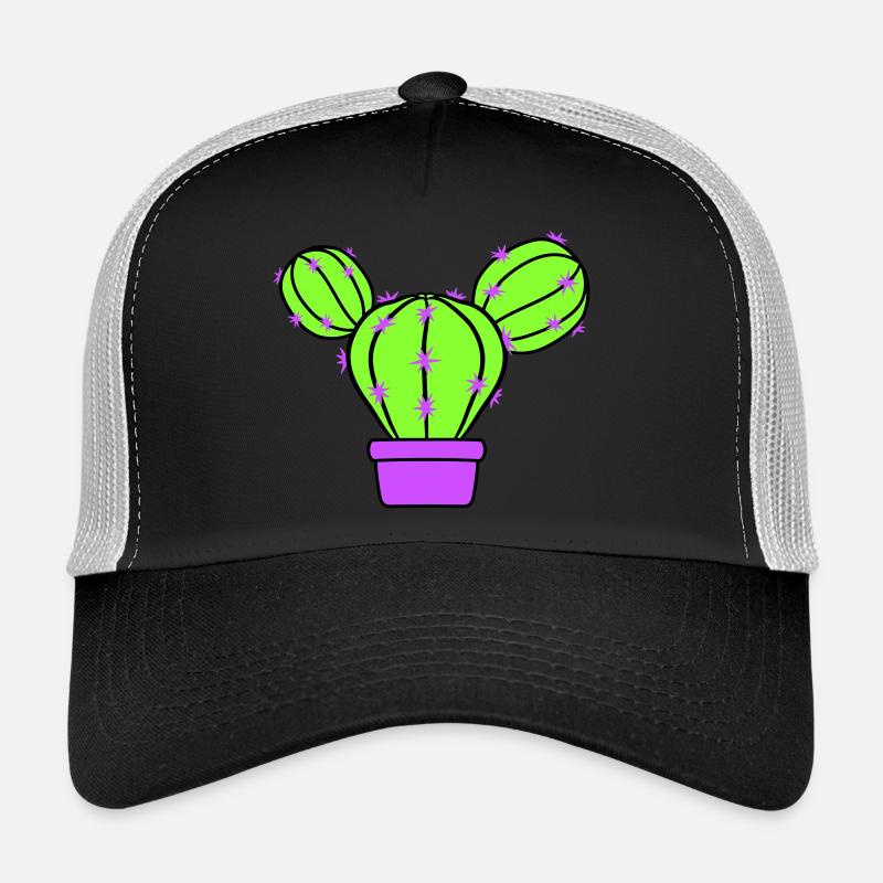 Small Cactus Spines Desert Cacti Flower Pot Trucker Cap