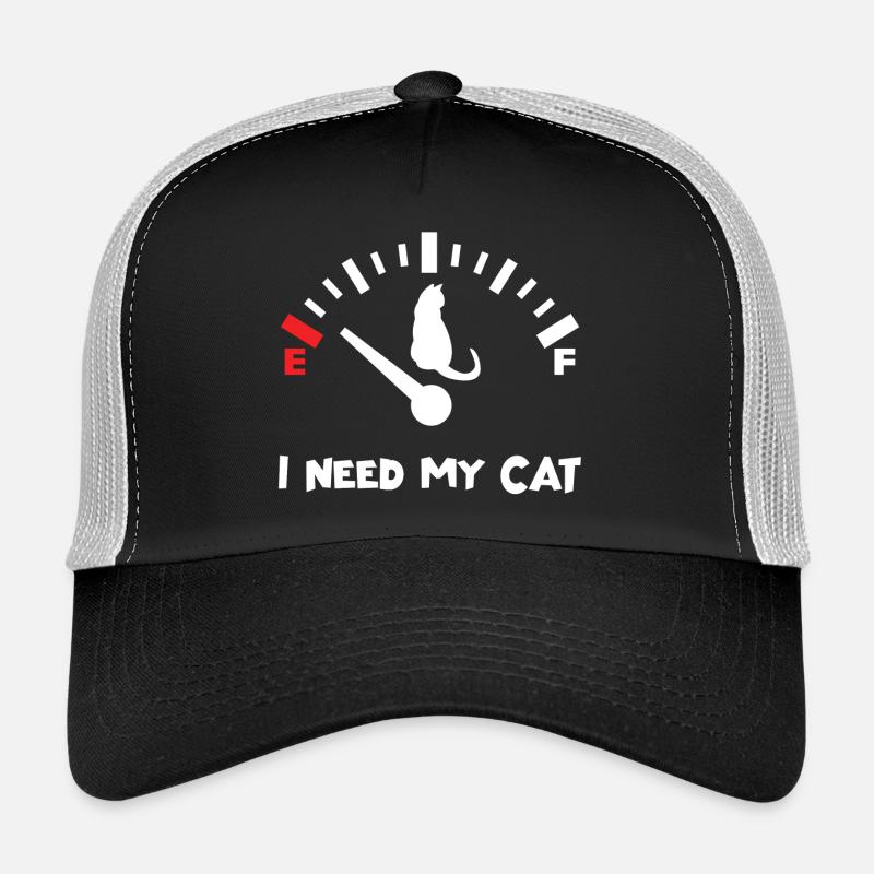 J’ai besoin de mon chat Casquette trucker 