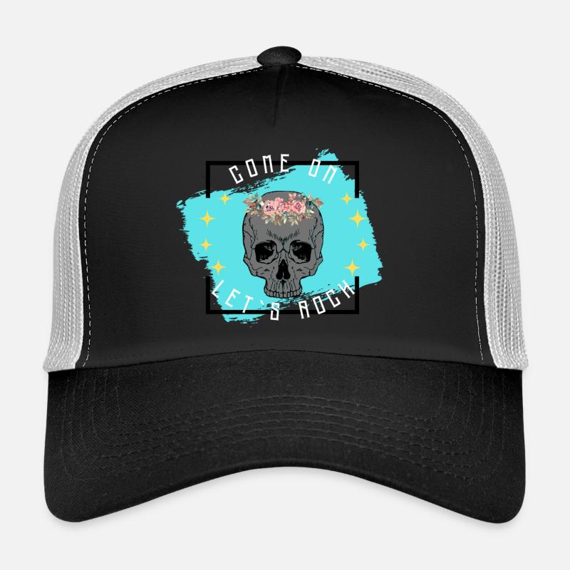 come on let ́s rock Trucker Cap