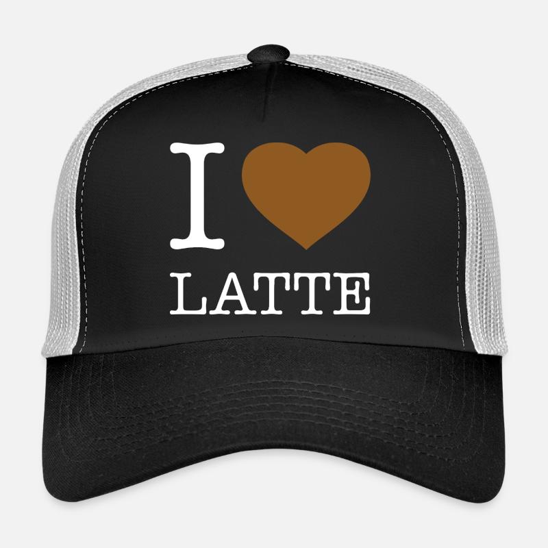 I LOVE LATTE Trucker Cap