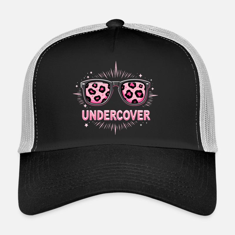 Sunglasses & Costume - Funny Motif Trucker Cap