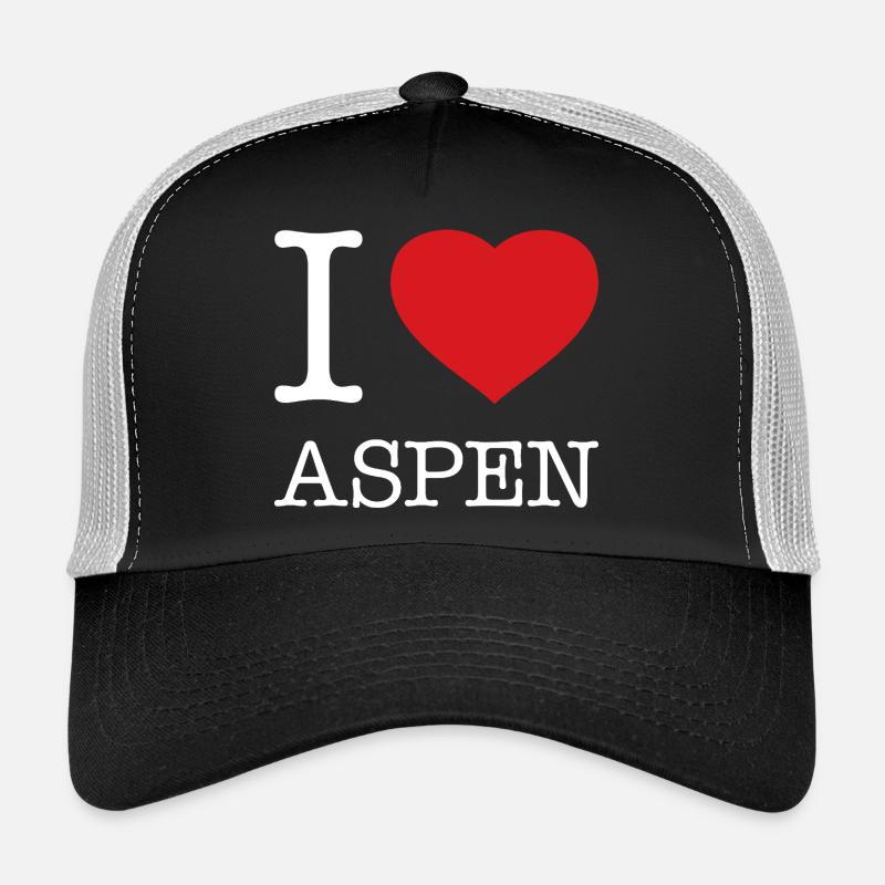 I LOVE ASPEN Trucker Cap