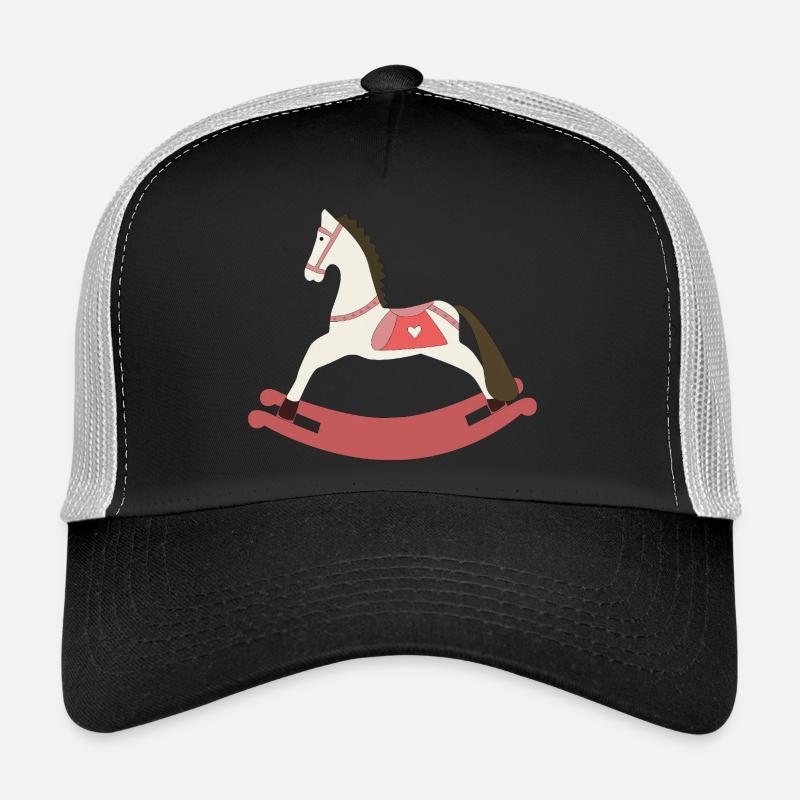 Cheval à bascule Casquette trucker 