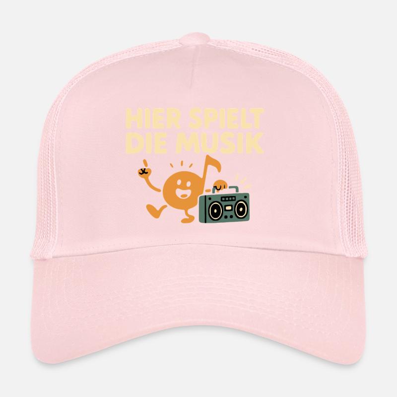 Here The Music Plays - Drôle Casquette trucker 
