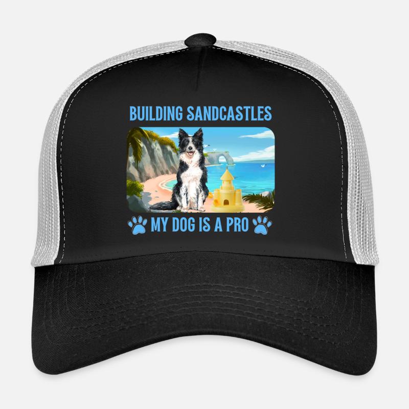 Mein Hund am Strand Trucker Cap