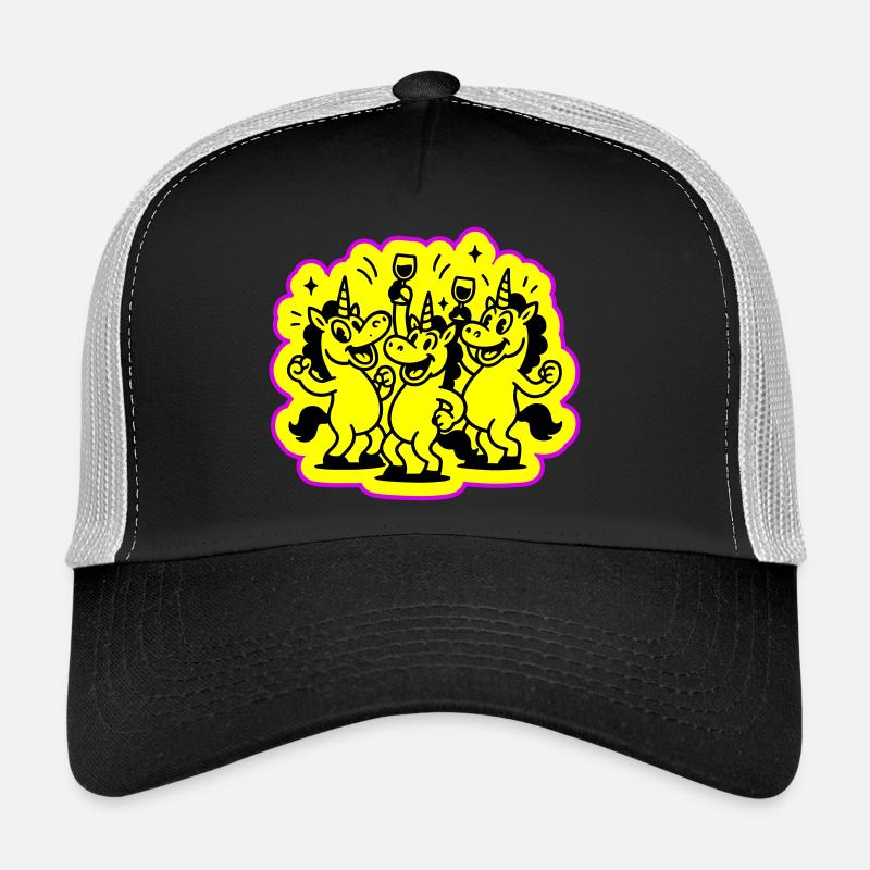 Funny Party Unicorn Trucker Cap