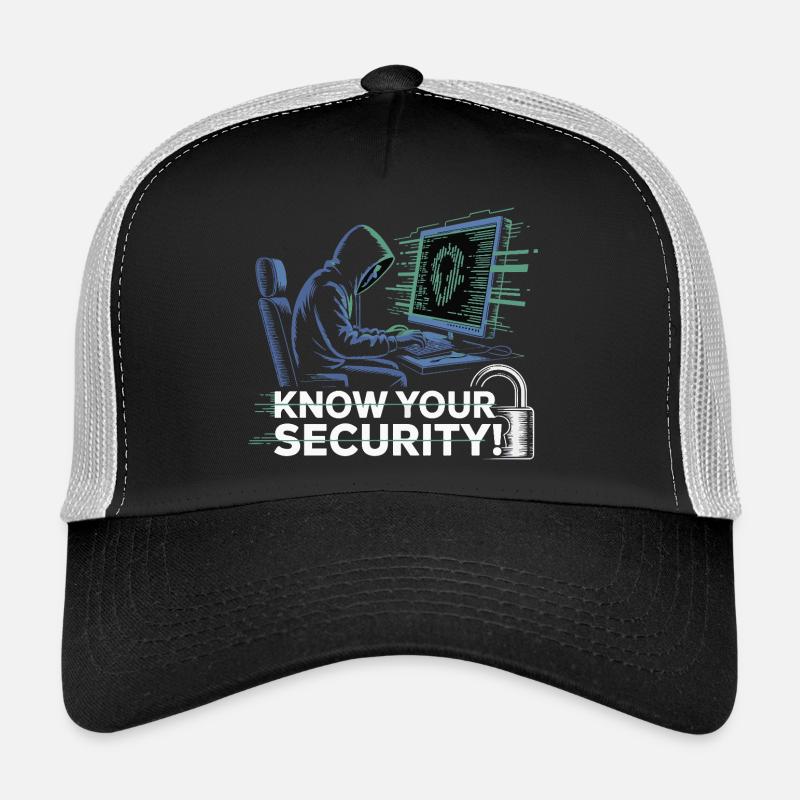 CONNAISSEZ VOTRE SÉCURITÉ Casquette trucker 
