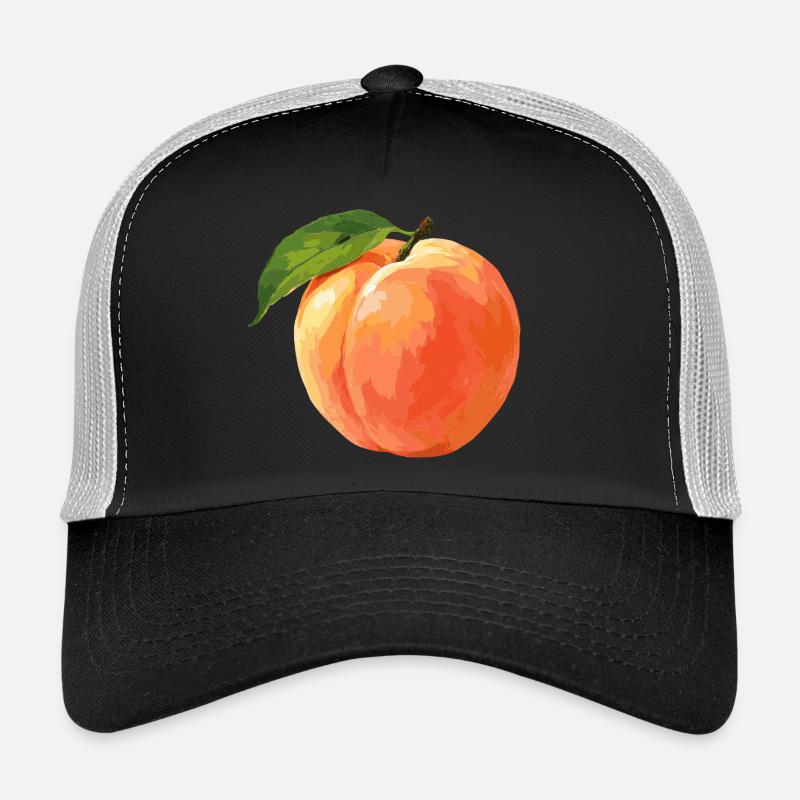 Peach - Trucker Cap - black/stone grey