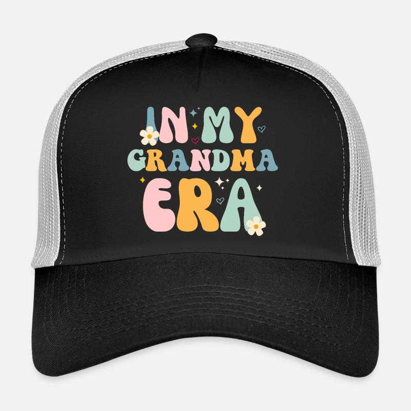 Grandma Tenderness Design - Trucker Cap - black/stone grey
