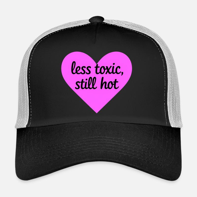 Weniger giftiges, noch heißes Herz-Design Trucker Cap