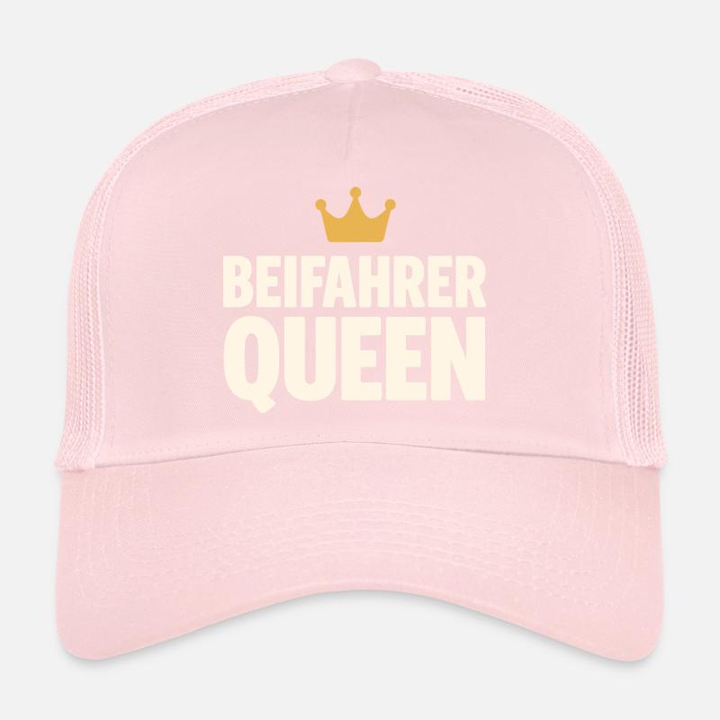 Passenger Queen lettering with crown Trucker Cap