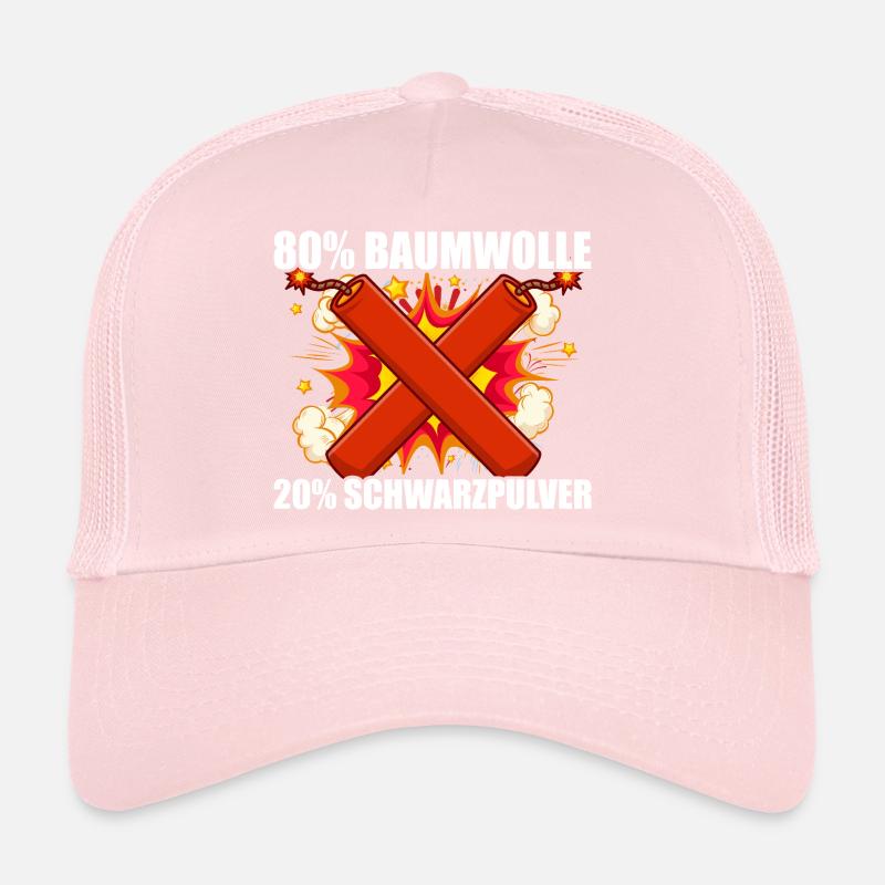 Black powder, pyrotechnicians, firecrackers, fireworks Trucker Cap