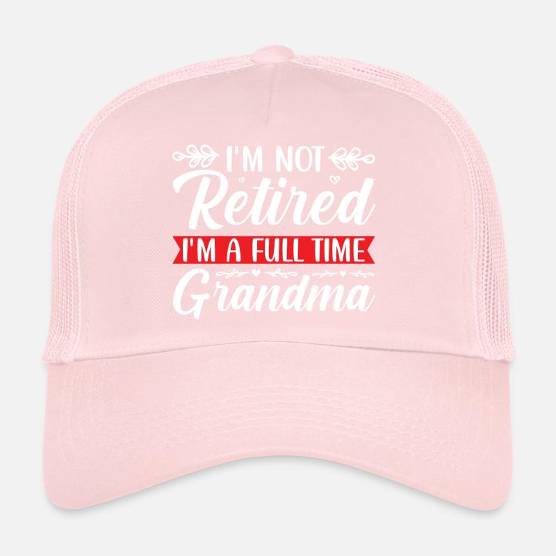 Retired Großmutter Lustiges Spruchdesign Trucker Cap