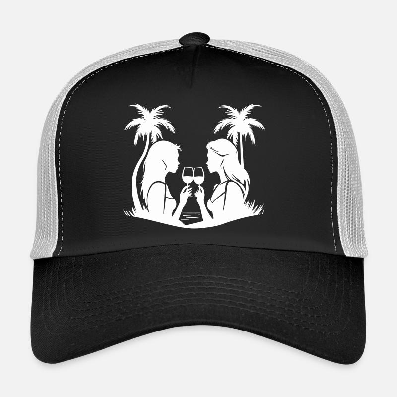 Frauen Dinner-Partie Silhouette Trucker Cap