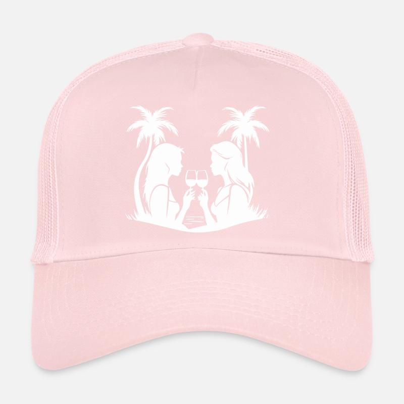 Women's Dinner Party Silhouette Trucker Cap