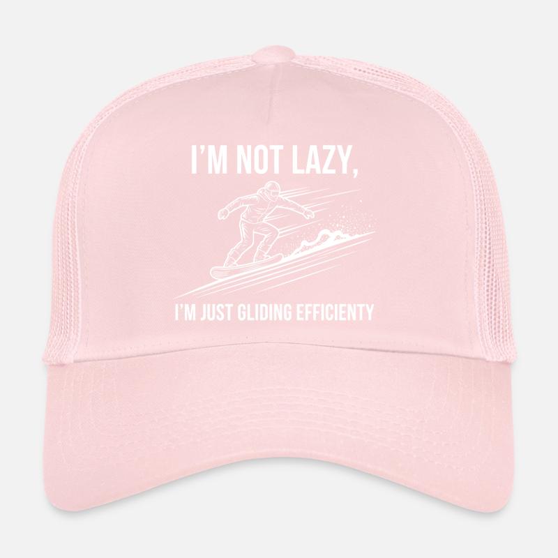 Pas paresseux, juste efficace Casquette trucker 