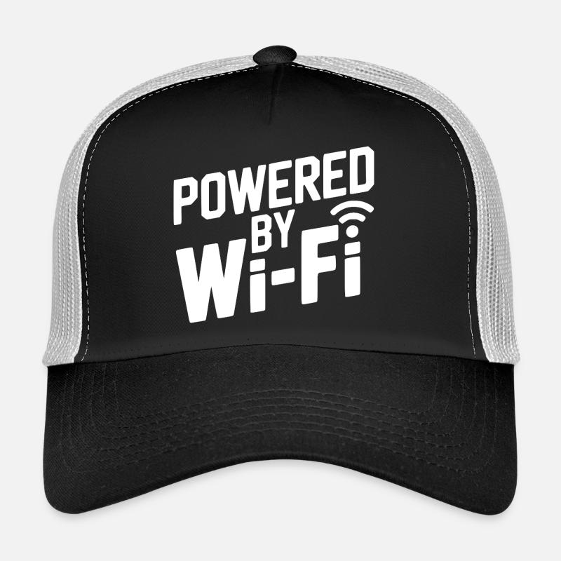 Propulsé par le Wi-Fi Casquette trucker 