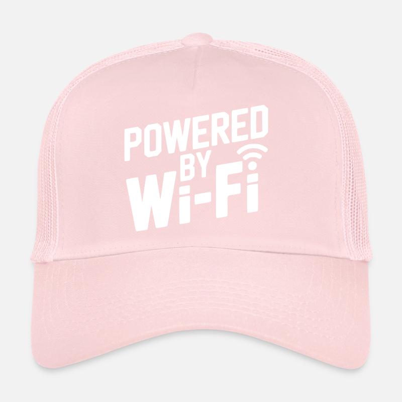 Propulsé par le Wi-Fi Casquette trucker 