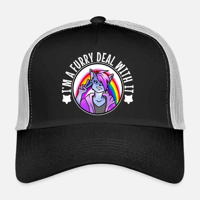 Je suis un plâtre avec ça Casquette trucker 