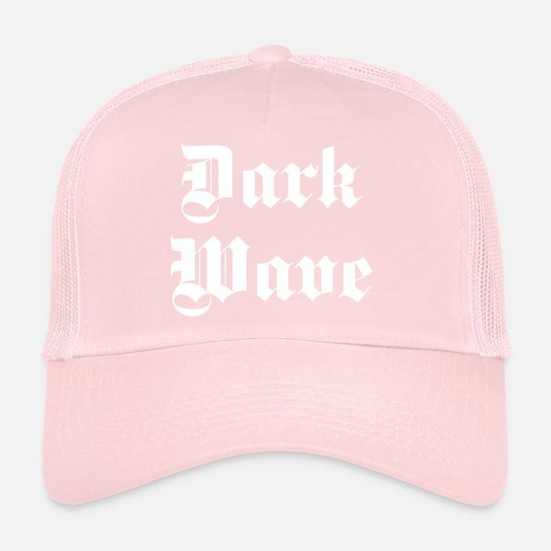 Musique Dark Wave Typographie gothique Casquette trucker 