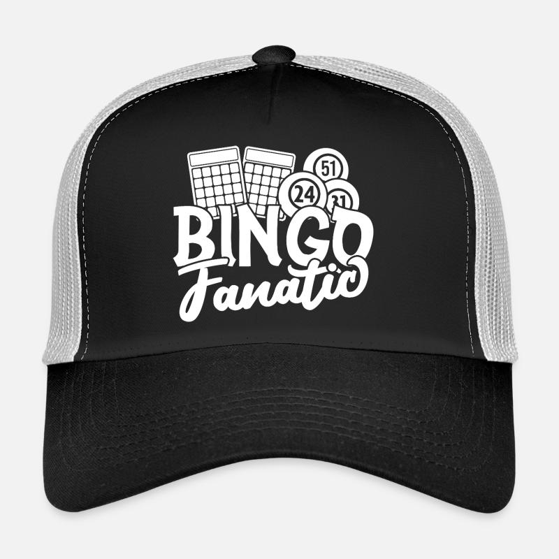 Bingo Player Fanatic Bingo Trucker Cap