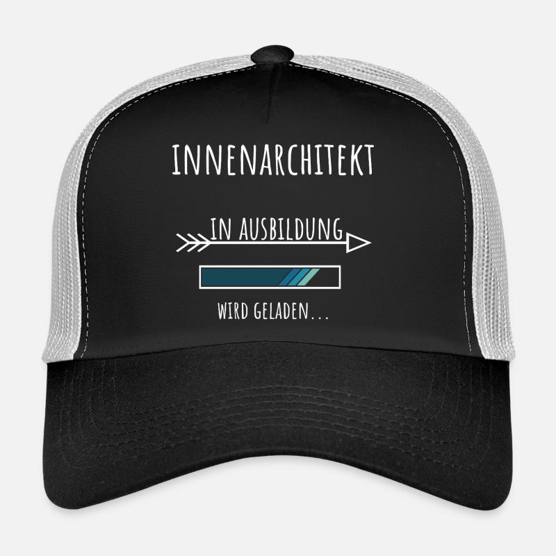 Études de design d’intérieur Profession Designer d’intérieur Casquette trucker 