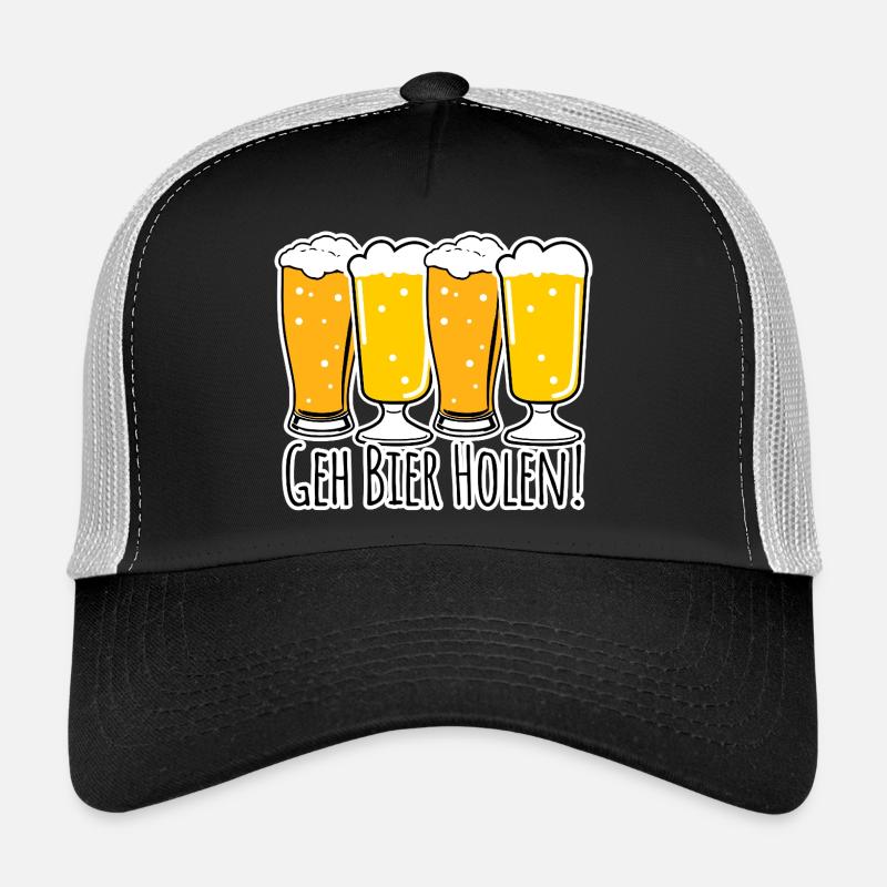 Va chercher de la bière ! Casquette trucker 