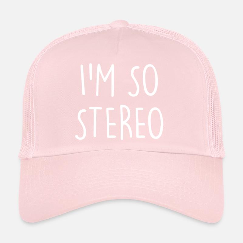 stéréo Casquette trucker 