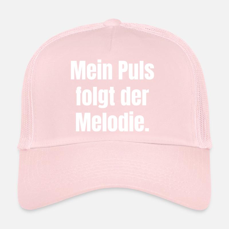 Melody Pulse – Contraste de faute de frappe Casquette trucker 