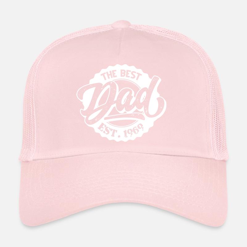 Le Meilleur Papa EST 1969 Casquette trucker 