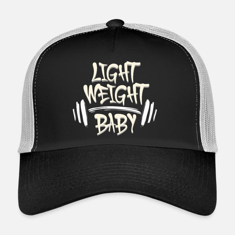 Motivation en forme : Conception de bébé léger Casquette trucker 