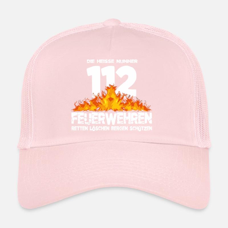Fire brigade 112 the hot number Trucker Cap
