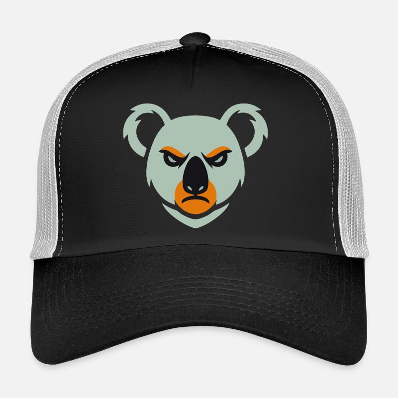 Wütender Koala Blick Trucker Cap